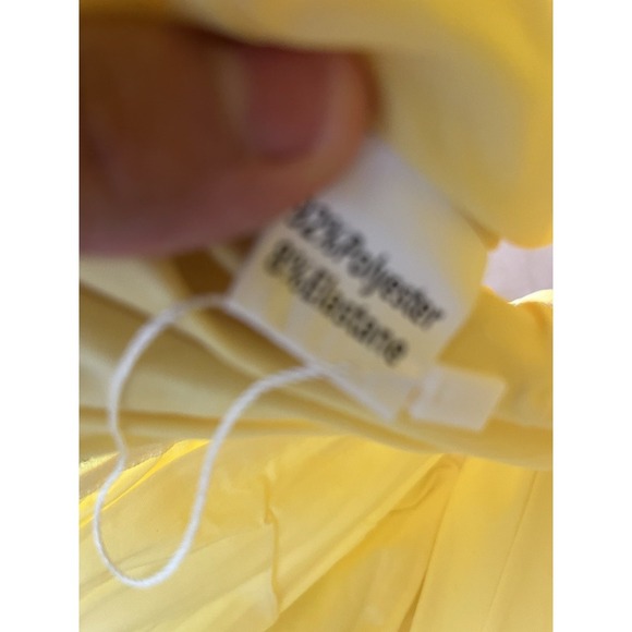 Corset Top Yellow Size Xs Women's Bustier Crop Top Corset Top New No Tag - Picture 4 of 7